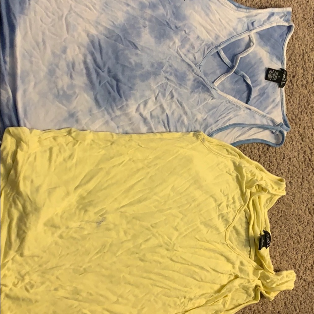 Rue 21 tank tops
